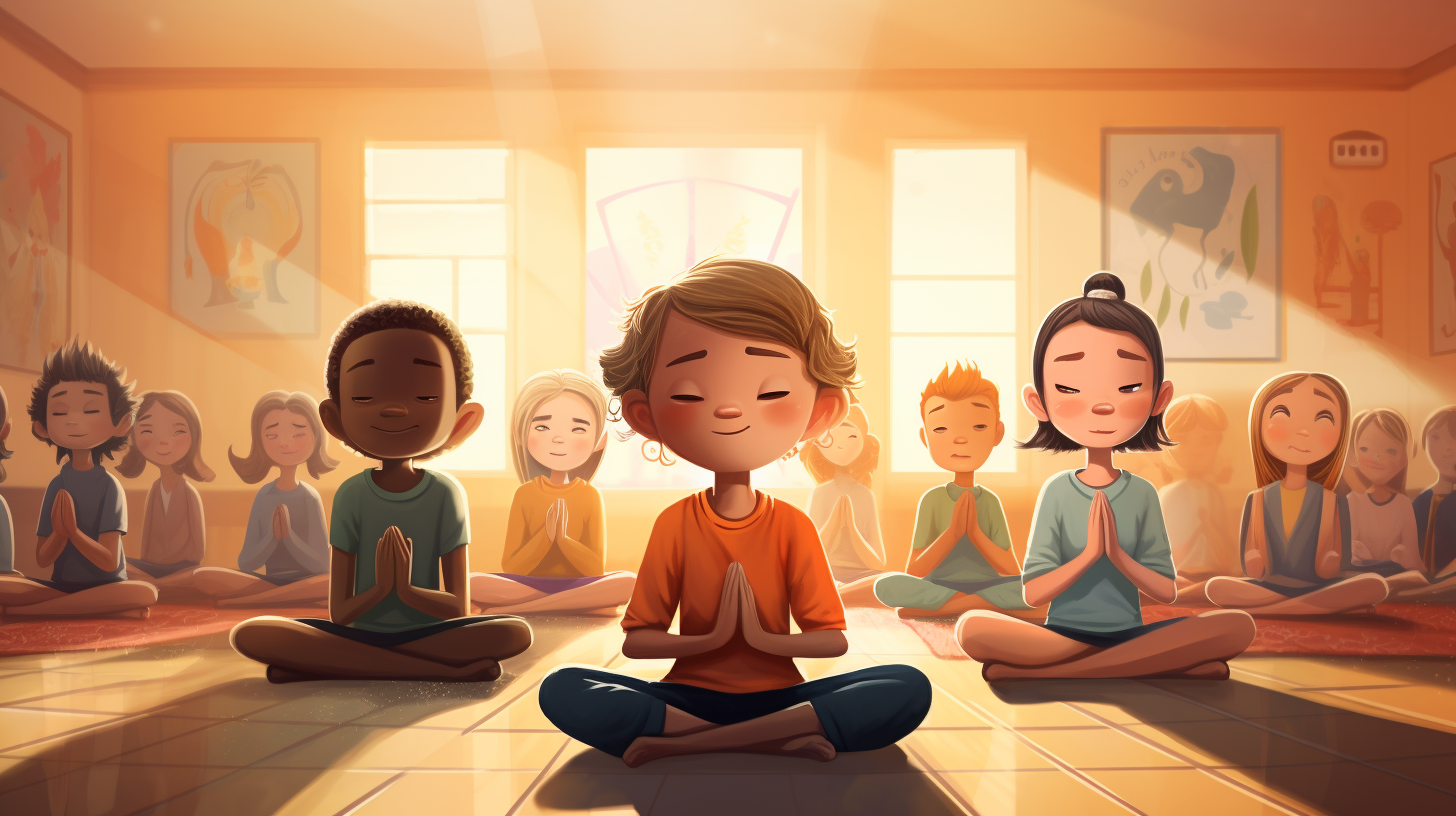 Meditation für Kinder vor dem Lernen!